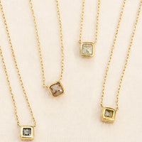 【1点物】K10 ナチュラルダイヤモンド シュガーホワイト ネックレス