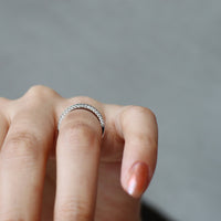 PT950 K18 ダイヤモンド サイド 2.0mm リング