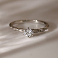 PT900 ダイヤモンド 0.3ct ドレープデザイン リング 鑑別書付