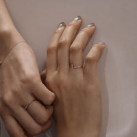 K10 ダイヤモンド 3pc リング