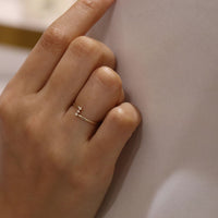 K10 ダイヤモンド 3pc リング