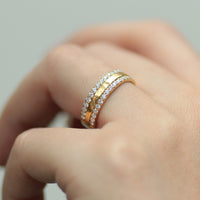 K18 ダイヤモンド50pc ルシード5.0mm リング