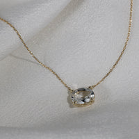 K10 ホワイトトパーズネックレス