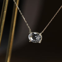 K10 ホワイトトパーズネックレス