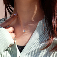 K10 ホワイトトパーズネックレス