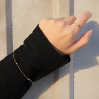 K10 ダイヤモンド0.1ct 覆輪 リング