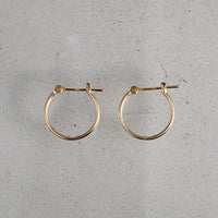 K10YG フープ13mm ピアス