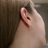 K10YG フープ13mm ピアス