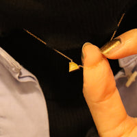 【1点物】 K10 ナチュラルダイヤモンド ネックレス