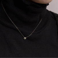 K10 エメラルド ダイヤモンド ネックレス