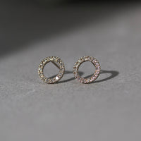 K10 ダイヤモンド ピアス