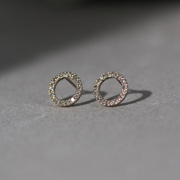 K10 ダイヤモンド ピアス