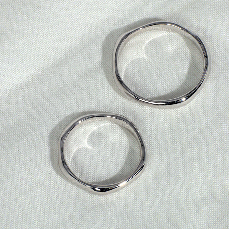 PT950 K18 モワロ3.0mm リング