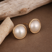 K10 10mm マベパール ピアス