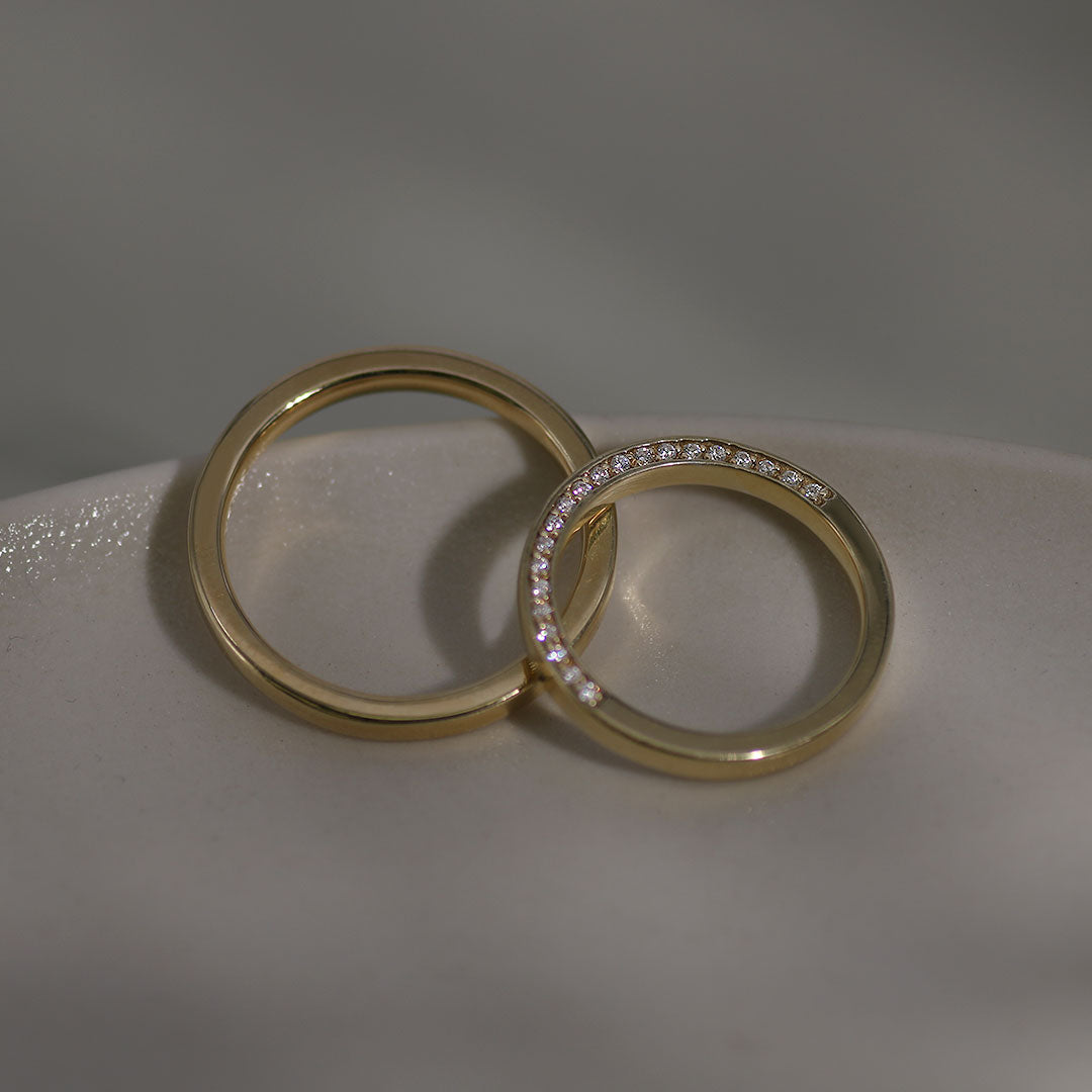PT950 K18 サイド 2.0mm リング