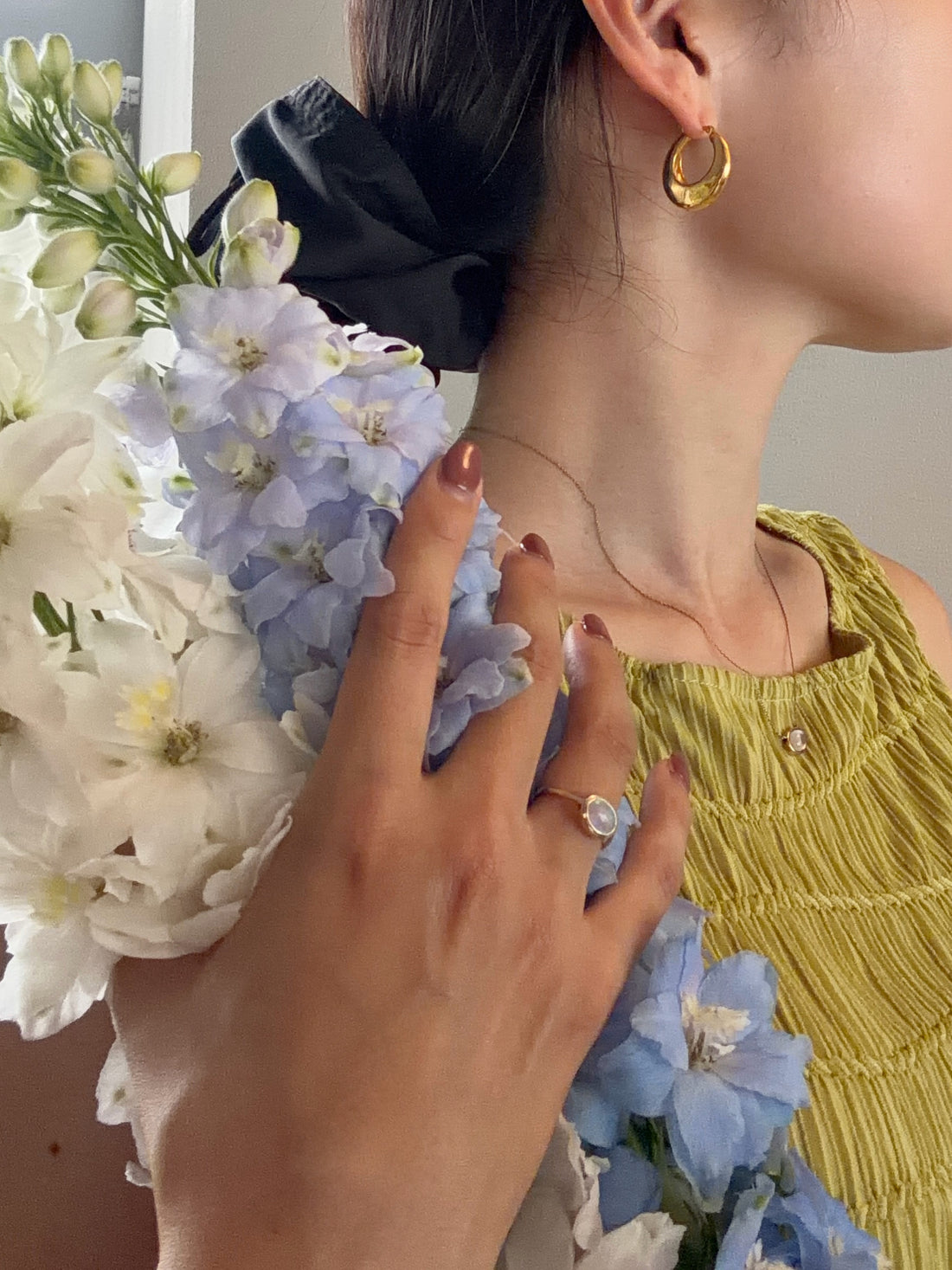 SV925 ルナカールL フープピアス