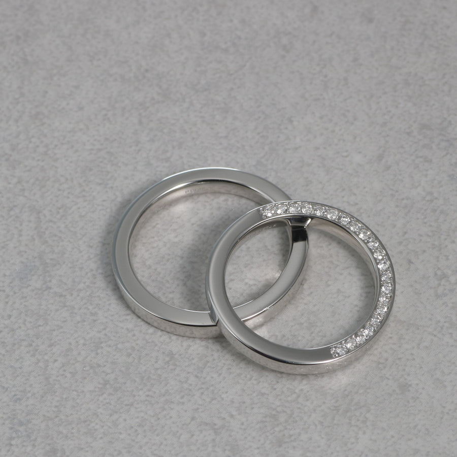 PT950 K18 サイド 2.0mm リング