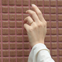 PT950 K18 モワロ3.0mm リング