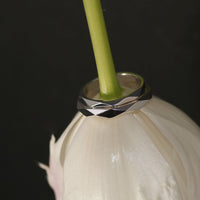 PT950 K18 プリズム2.0mm リング