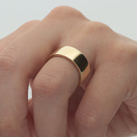 K18 ルシード7.0mm 幅広デザイン リング