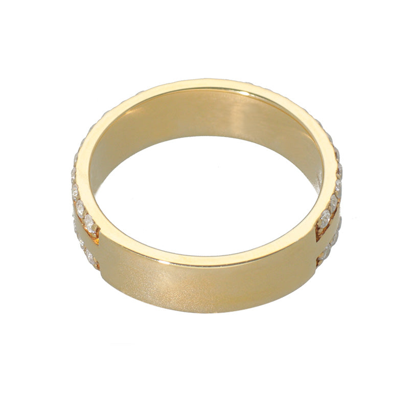 K18 ダイヤモンド50pc ルシード5.0mm リング