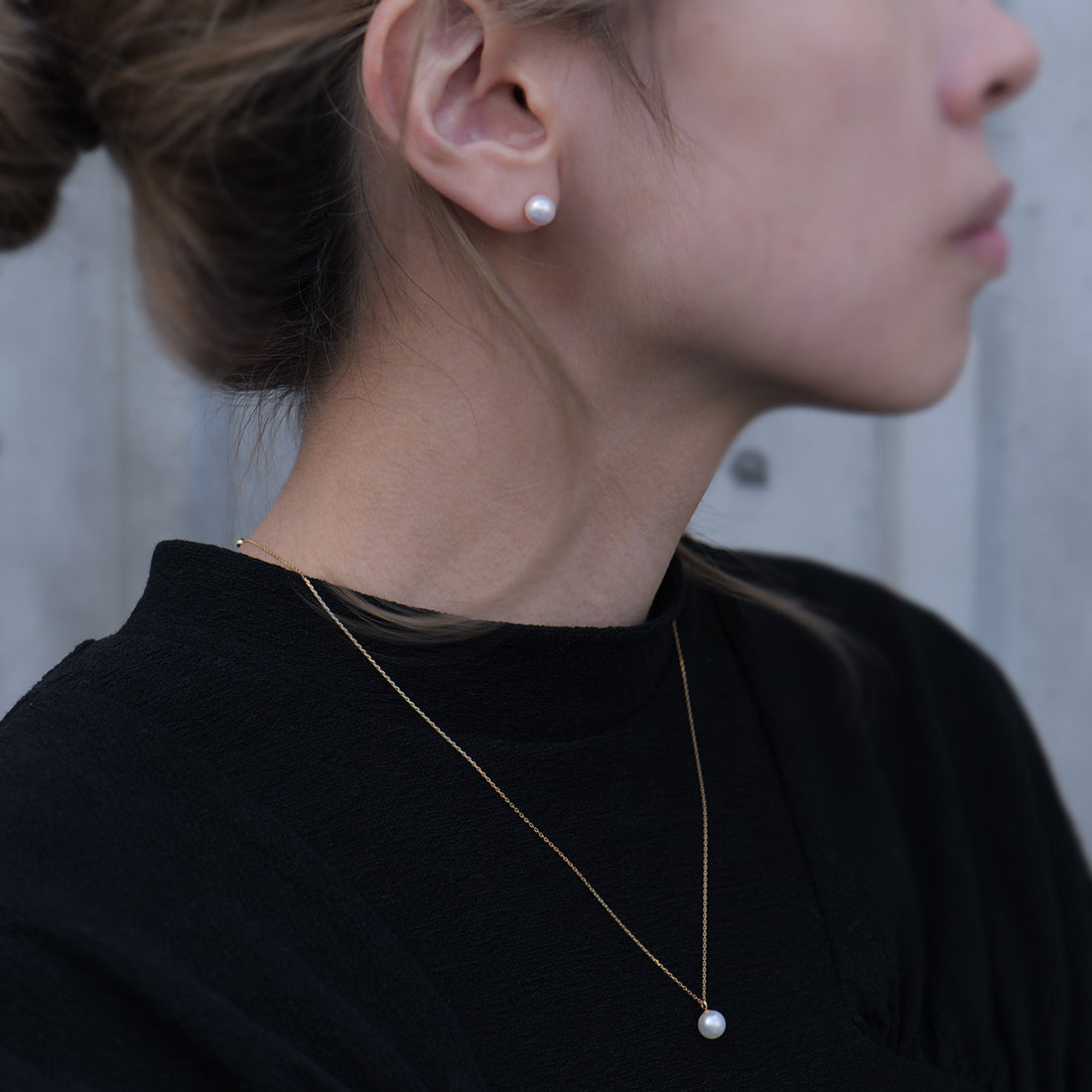 K18 アコヤパール ネックレス