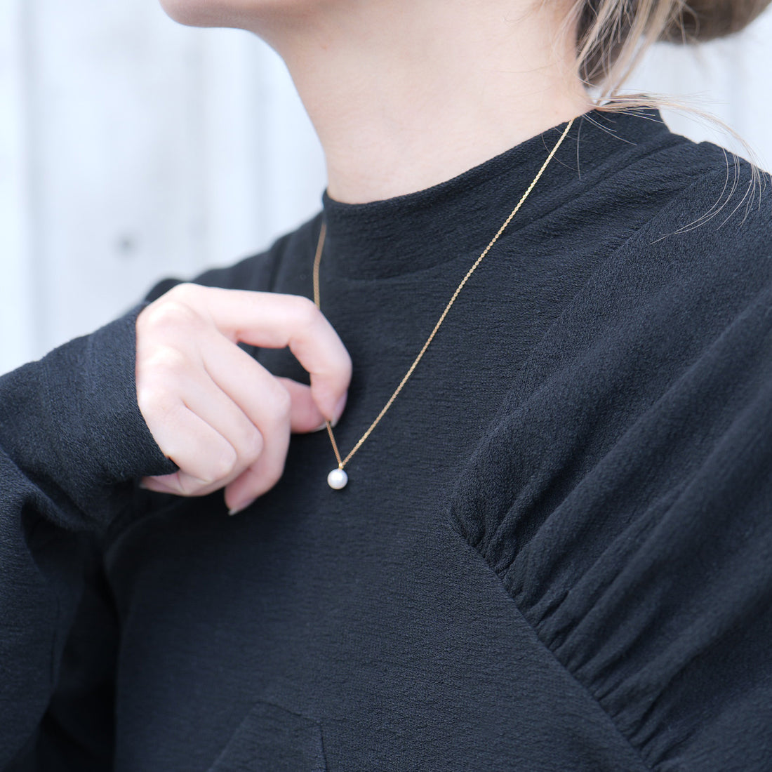 K18 アコヤパール ネックレス