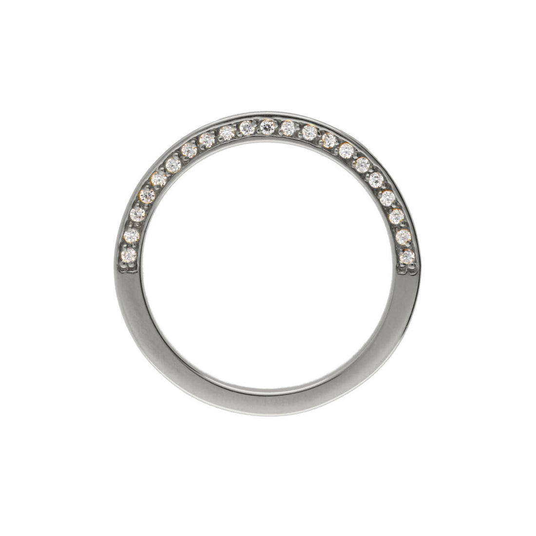 PT950 K18 ダイヤモンド サイド 2.0mm リング