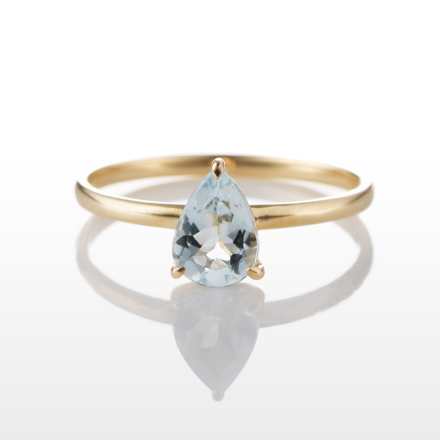天然アクアマリンリング Aquamarine Ptアクアマリンリング (NO.48666 天然アクアマリンリング Aquamarine Ptアクアマリンリング (NO.48666