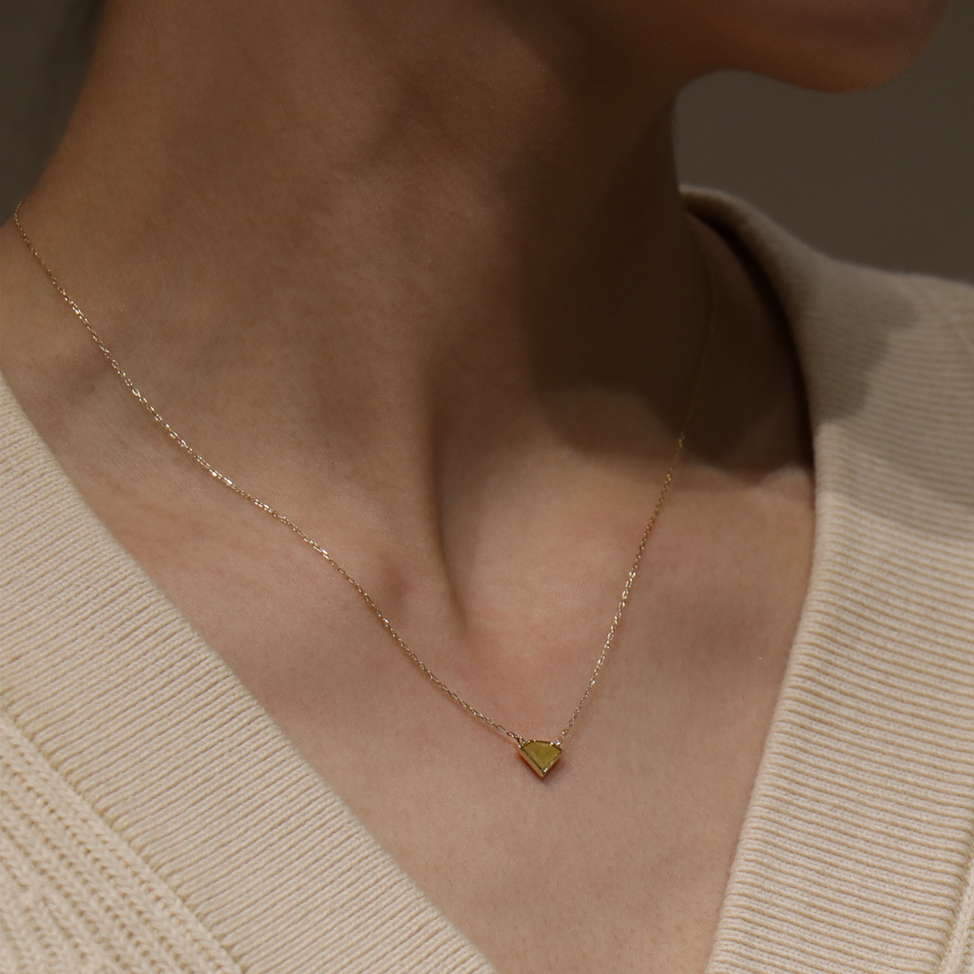 1点物】 K10 ナチュラルダイヤモンド ネックレス – anybelle 1点物】 K10 ナチュラルダイヤモンド ネックレス – anybelle